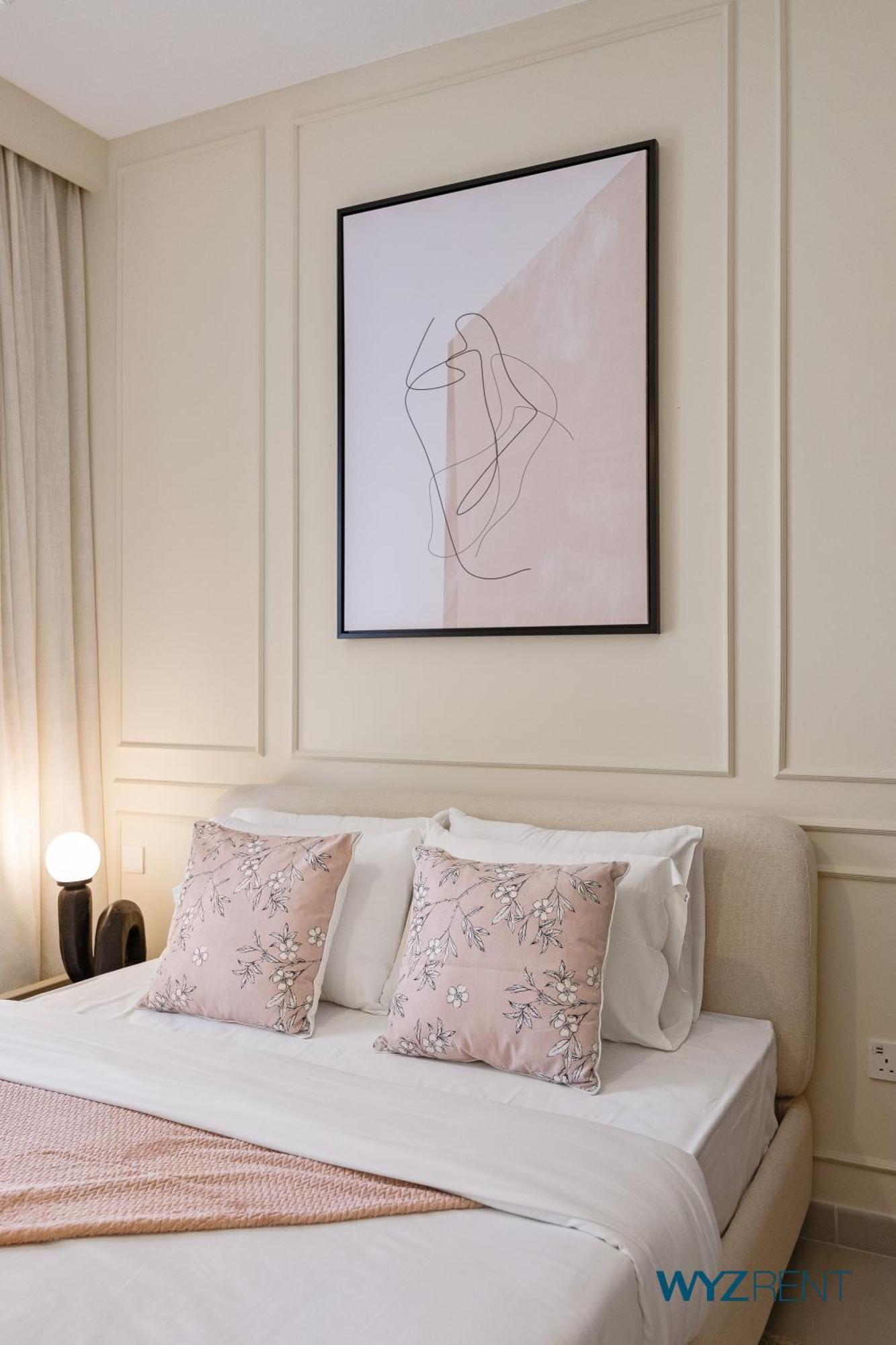 Apartment Pink Panther Soft Glam 1br In Surf 2-creek Dubai